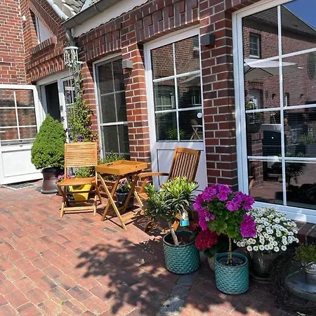 Ferienwohnung Burghaus 4 Greetsiel Exterior foto