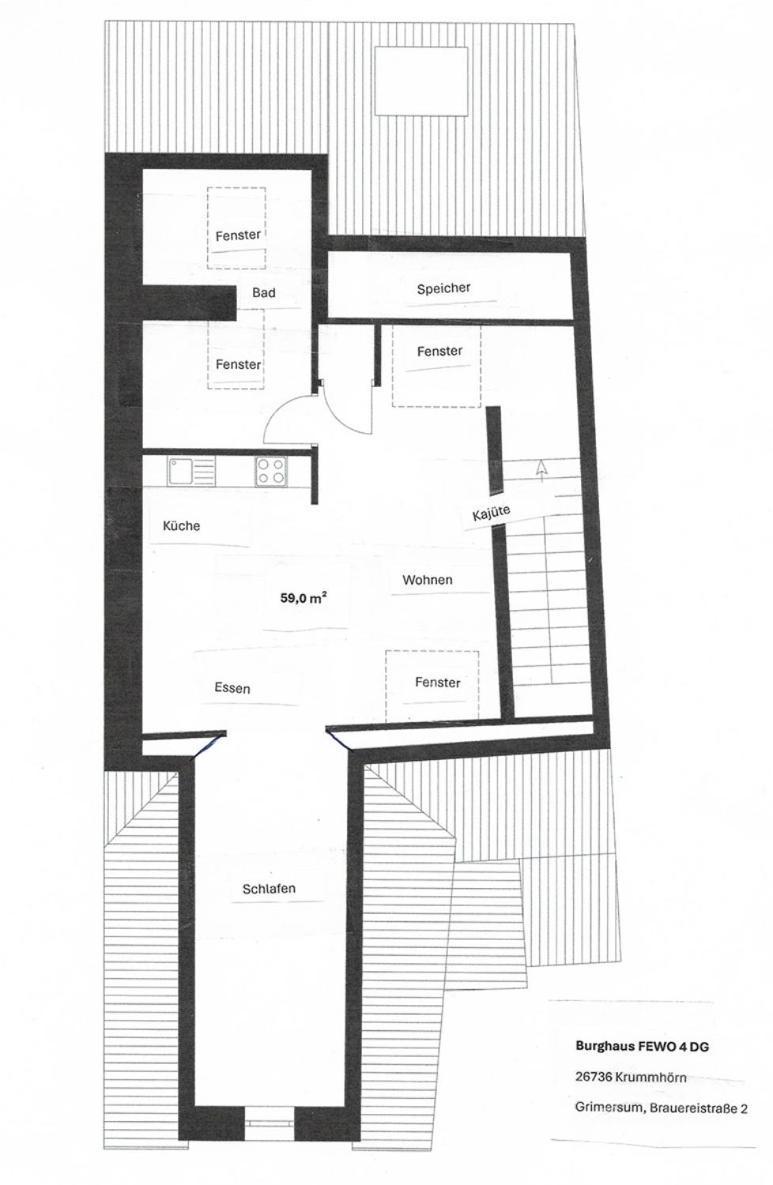 Apartment Burghaus 4 Greetsiel